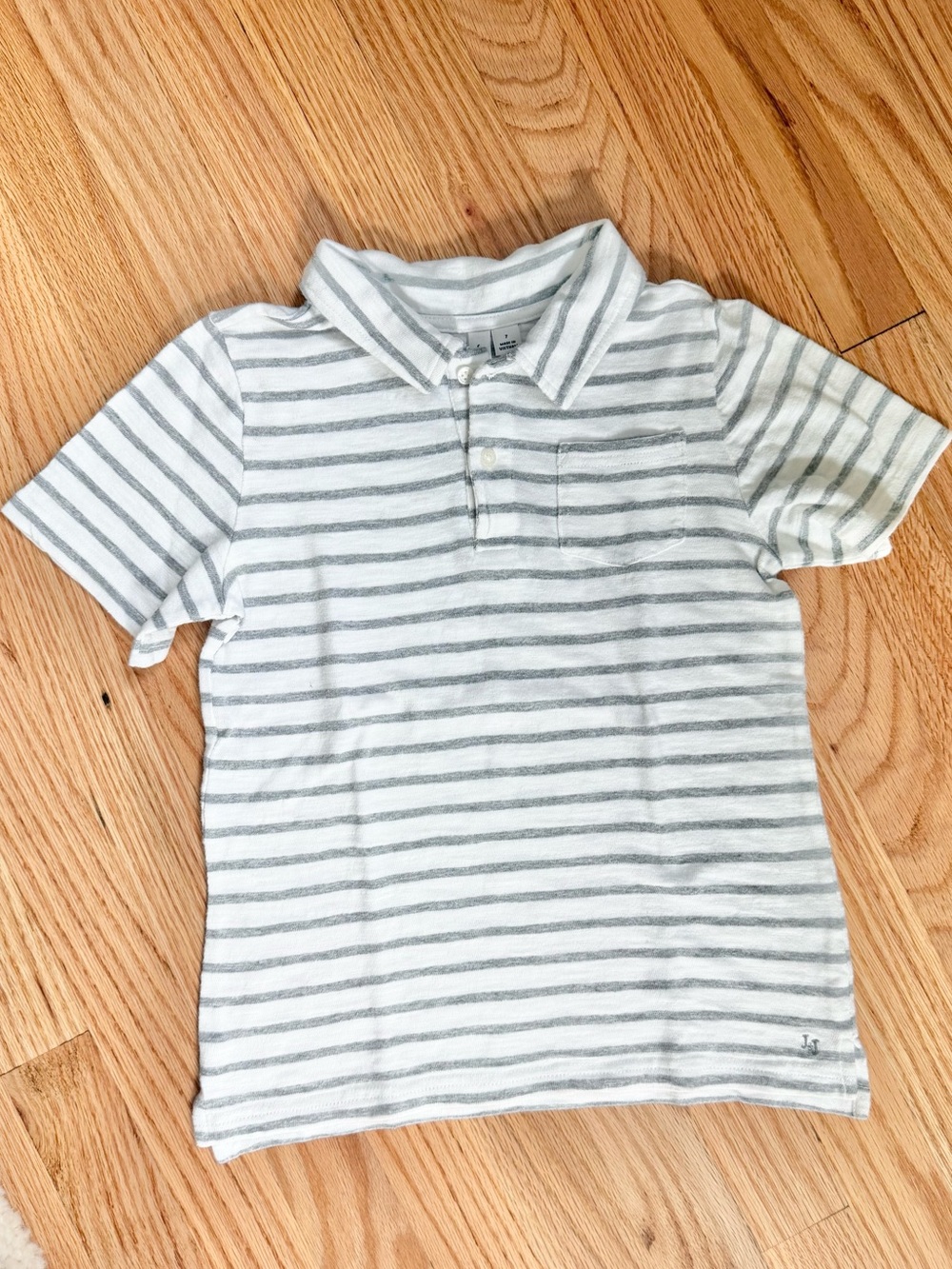 ✨Bundle — Boys Short-Sleeve Striped Polos